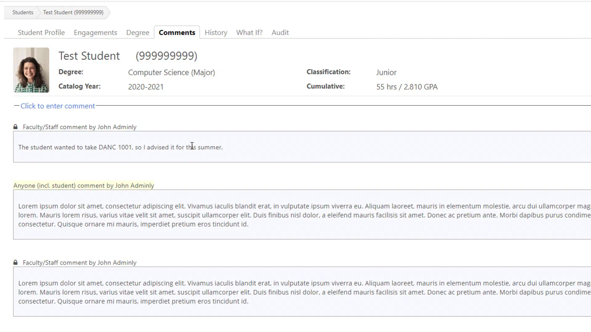 FlightPath student comments
